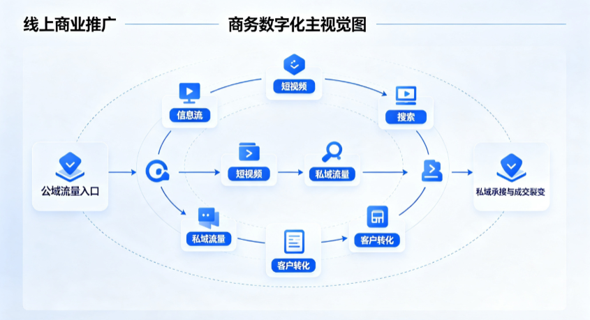 嘉义线上商业推广怎么做？全域流量闭环搭建与低成本转化实战指南